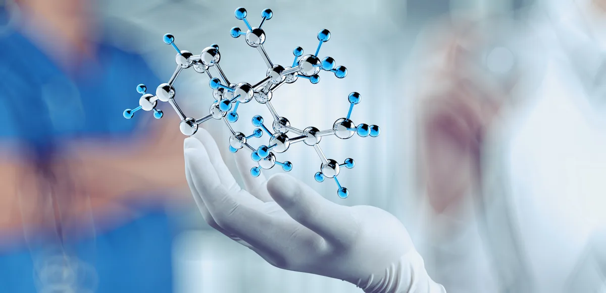 Testosterone molecule